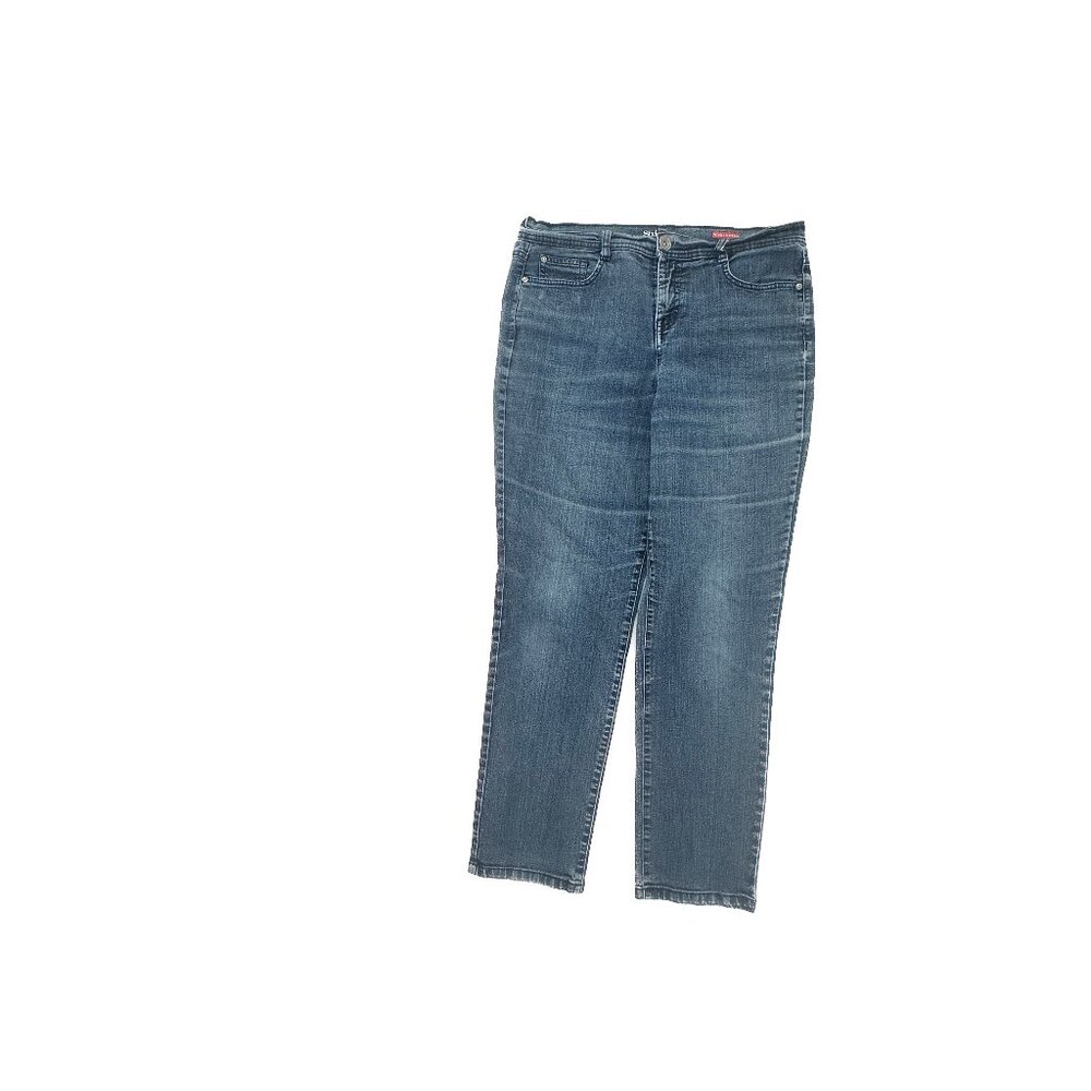 Style & Co Tummy Control Straight Women's‎ size 10 Dark Blue Denim Jeans